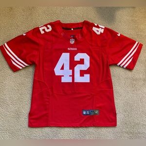 Men’s NFL 49ers Lott Jersey - Go Niners! Ronnie Lott #42 Size 48 Excellent cond.